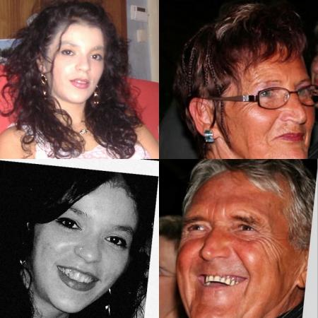et voiçi   mamie papy  et la petite fille chérie