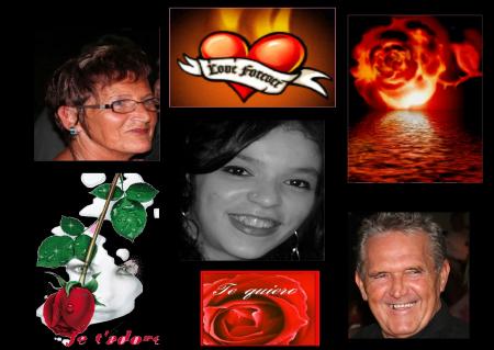 papy mamy et laetitia la petite fille